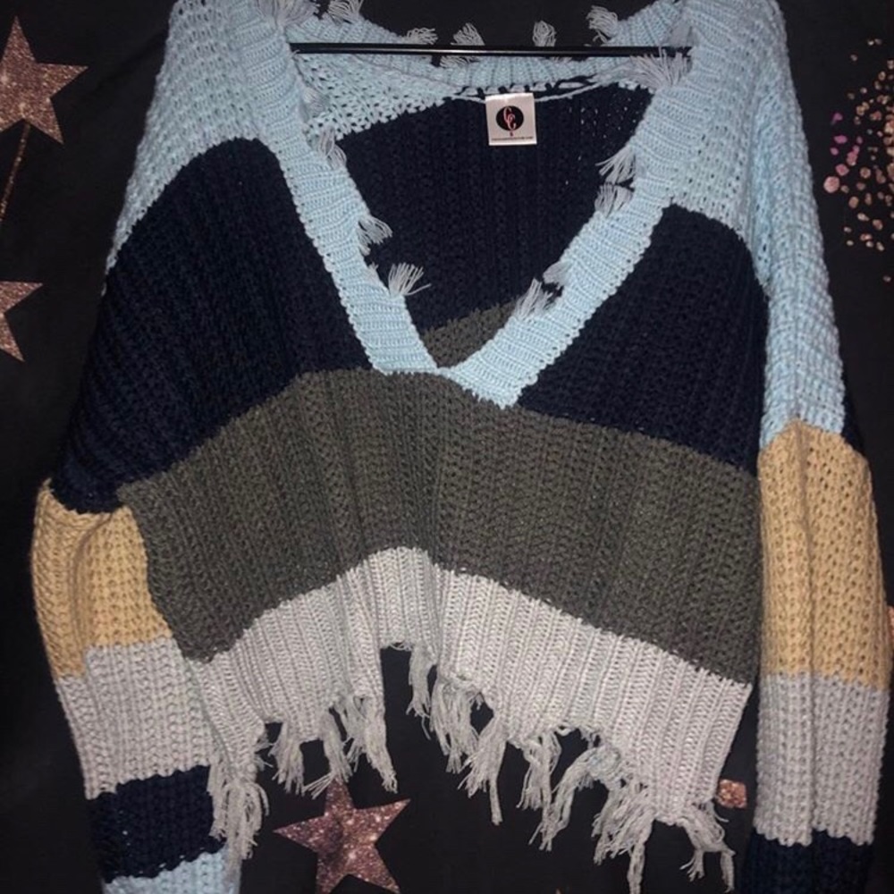 Distressed Sweater